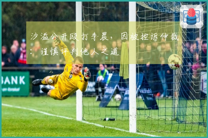 沙溢公开殴打李晨，因被控诉仲裁：谨慎评判他人之道